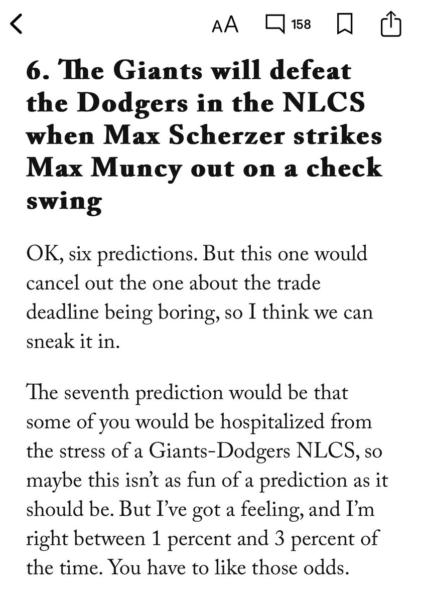 From <a href="/GrantBrisbee/">Grant Brisbee</a> keyboard to the baseball gods ears! 🙏🙌