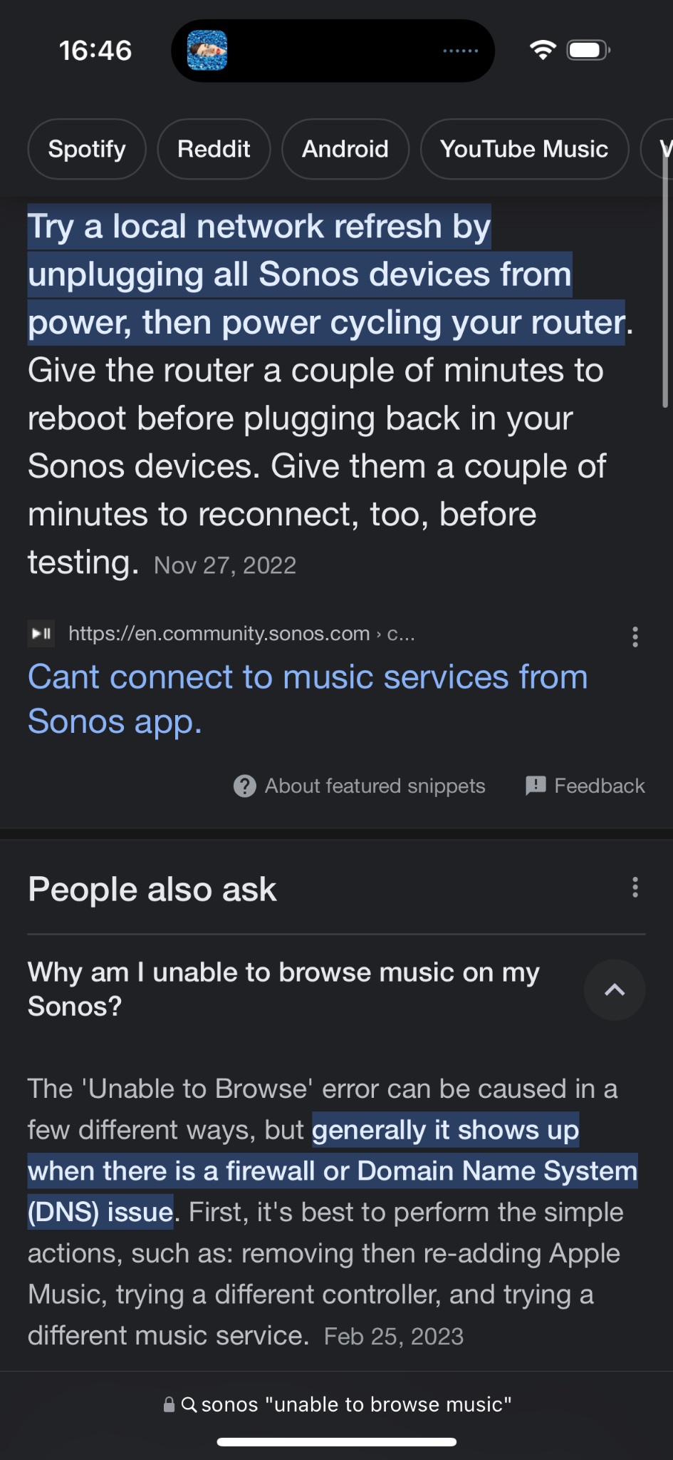 Josh Barro on Twitter: "“Having issue with Sonos system? Try doing this time-consuming pain the ass thing because our products are so unreliable.” / Twitter