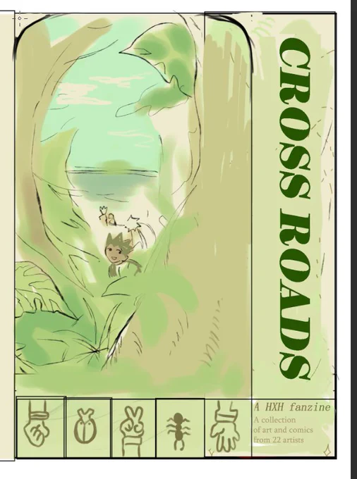 WIPS for @zine_garden !!!!