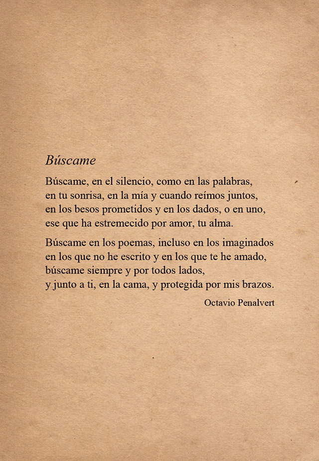 OPenalvert's tweet photo. Búscame, en el silencio, como en las palabras... https://t.co/QR2LDrvRko