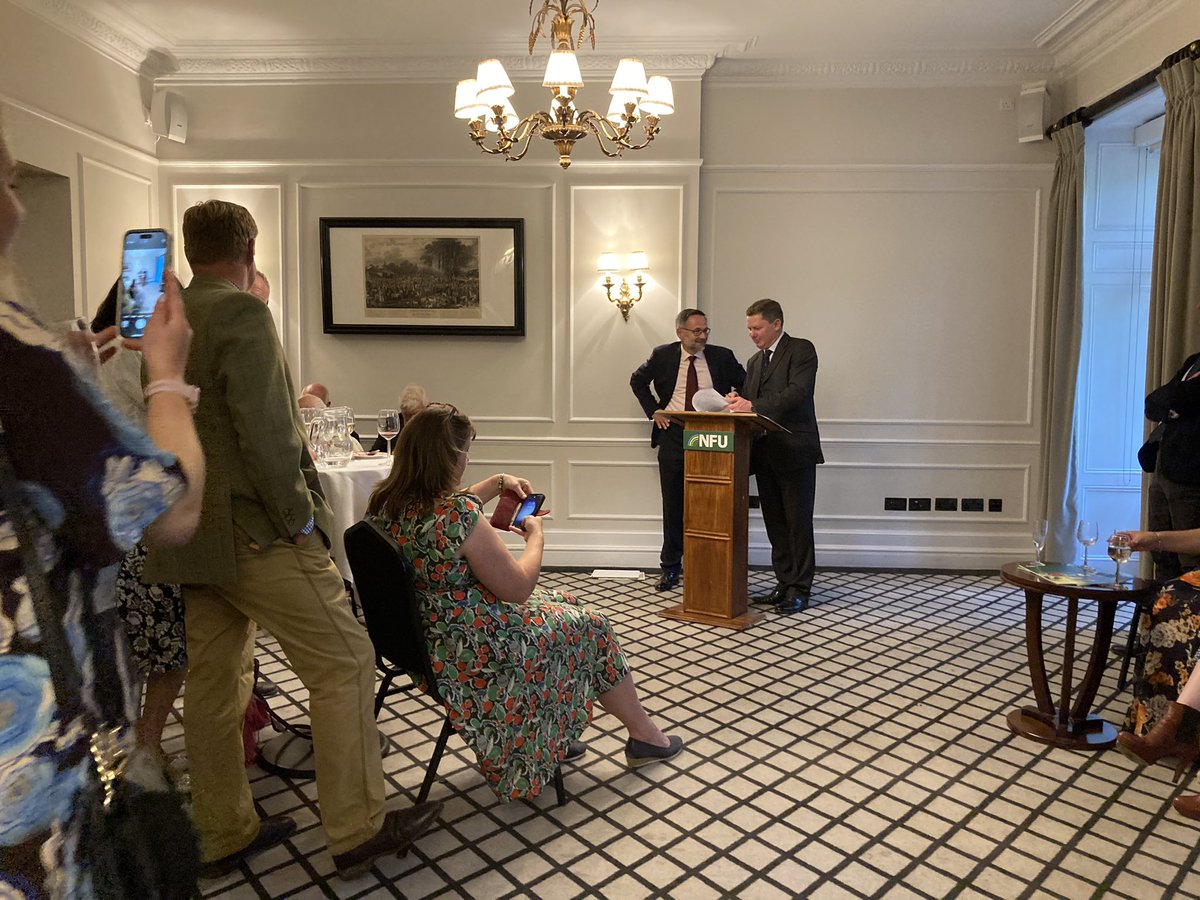 We said goodbye to <a href="/NFUSouthEast/">NFU South East</a> tonight. A lot of amazing hard work by committed members and staff since 1989. Alan, the last Regional Board Chair, signs the last set of minutes. 

Hello new East Region!