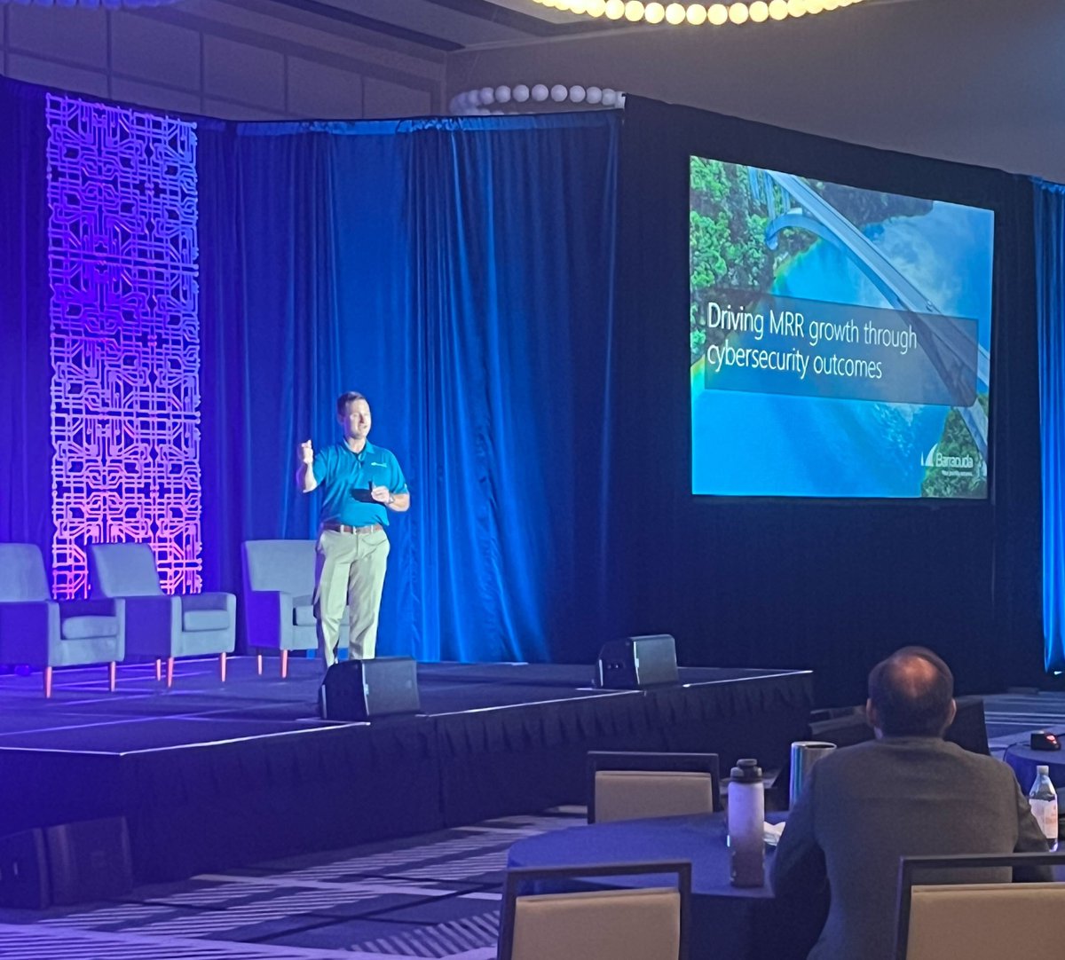 BarracudaMSP's tweet photo. It was a great week in #Dallas, TX at #XChangeSecurity. The team enjoyed connecting with many #MSPs and partners at the event. We were thrilled to capture a photo with our amazing partner, Dipan Mann of #CloudSkope as well!
#XCH2023 https://t.co/0CulVLmwxx