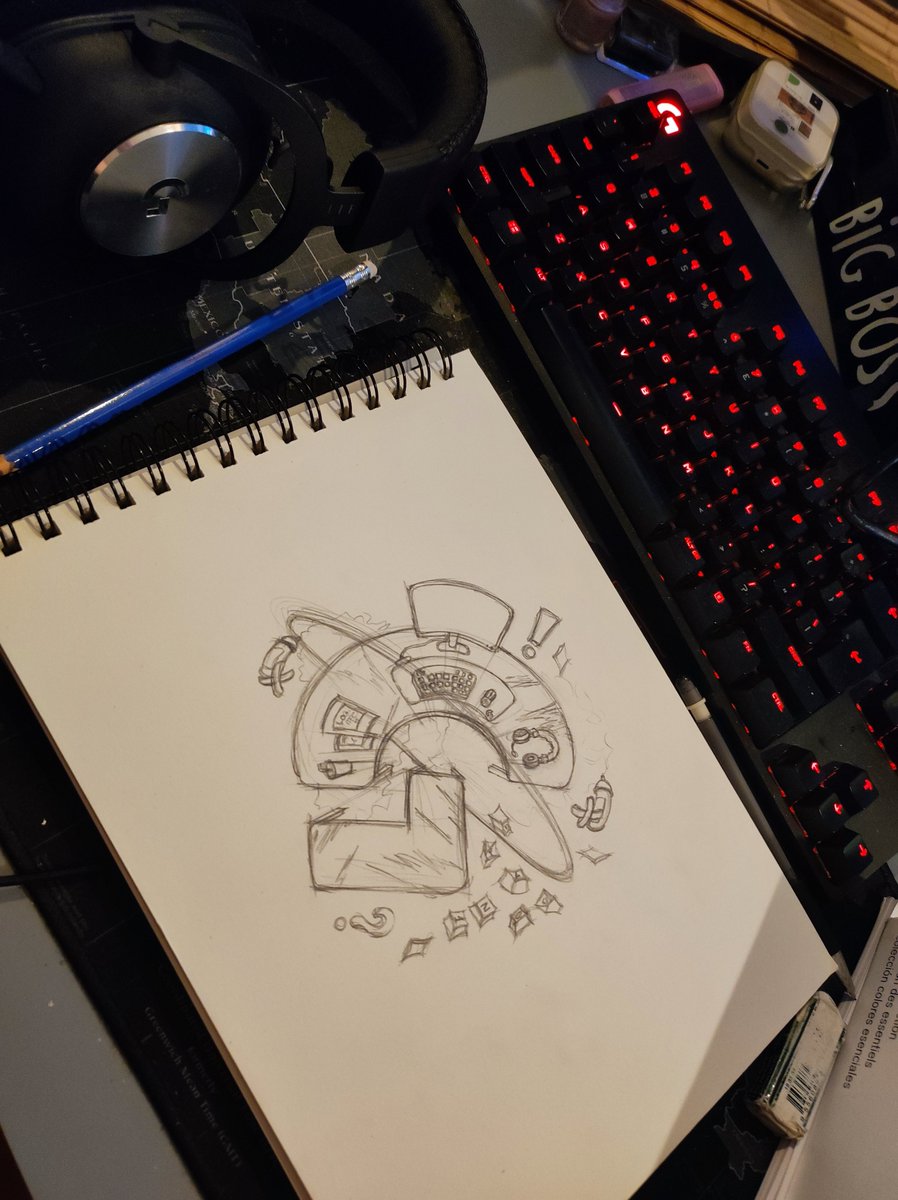 HoralusQQ's tweet photo. Adım adım Logitech logosu çalışmam. #SUPerloGo SuperMassive için süper logo 😂 https://t.co/HZG5STgV0f