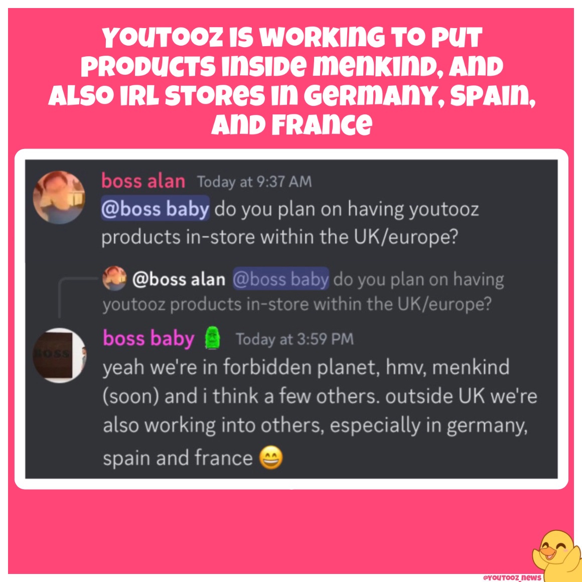 youtooz news on Twitter: "Youtooz is working to put products inside ...