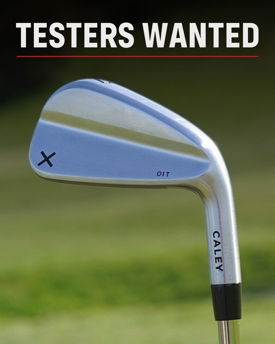 CALLING ALL GOLFERS 📣

I need 5 of you to test Caley's latest irons!

Yes, you can keep 'em, and here's how to do it. 

RETWEET 🔁
CLICK HERE: ow.ly/7WHh50PaZt3