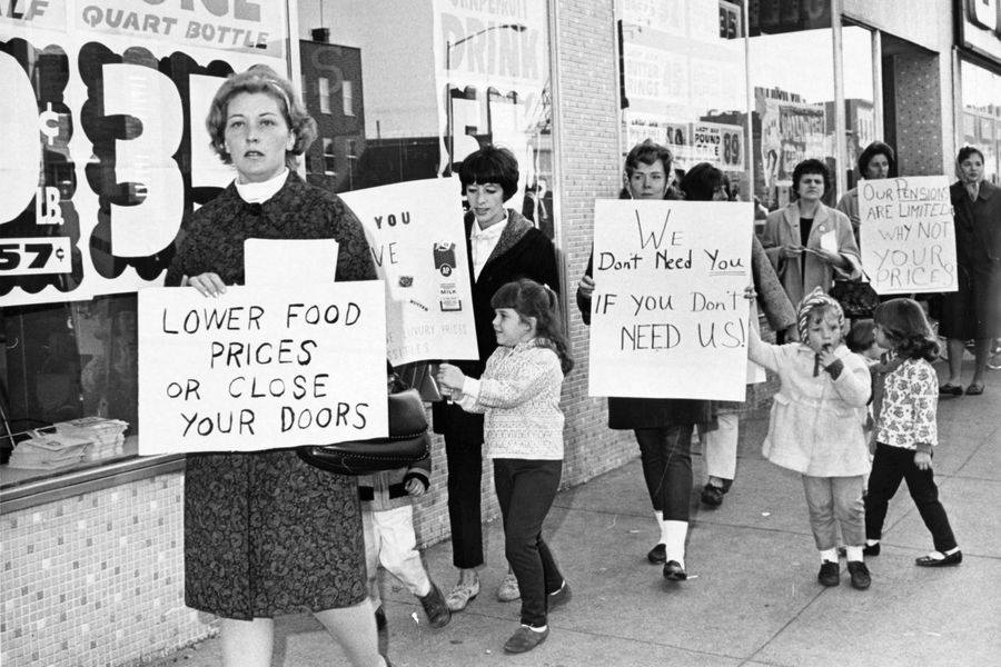 Adam Johannes on Twitter "11/14 Mothers protest for lower food prices