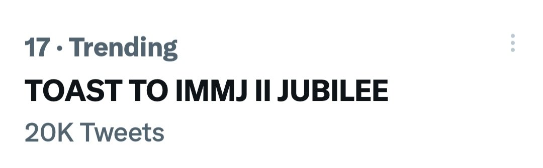 And its 20K tweets 
To celebrate 3 golden years of IMMJ2
Full of fond memories
13 July will always be special 
Vansh and Riddhima will always remain in our heart
Thank you beautiful fandom to make this trend a success
IMMJ2, RIANSH, RRAHEL FOR ETERNITY
TOAST TO IMMJ II JUBILEE