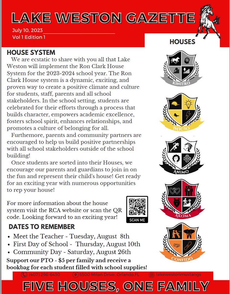 Lake Weston Elem. (@lakeweston_ocps) on Twitter photo 