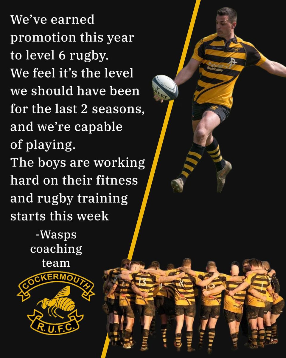 Come &amp; join the Wasps for 23/24 season cockermouthrfu.com/news/seniors-b…