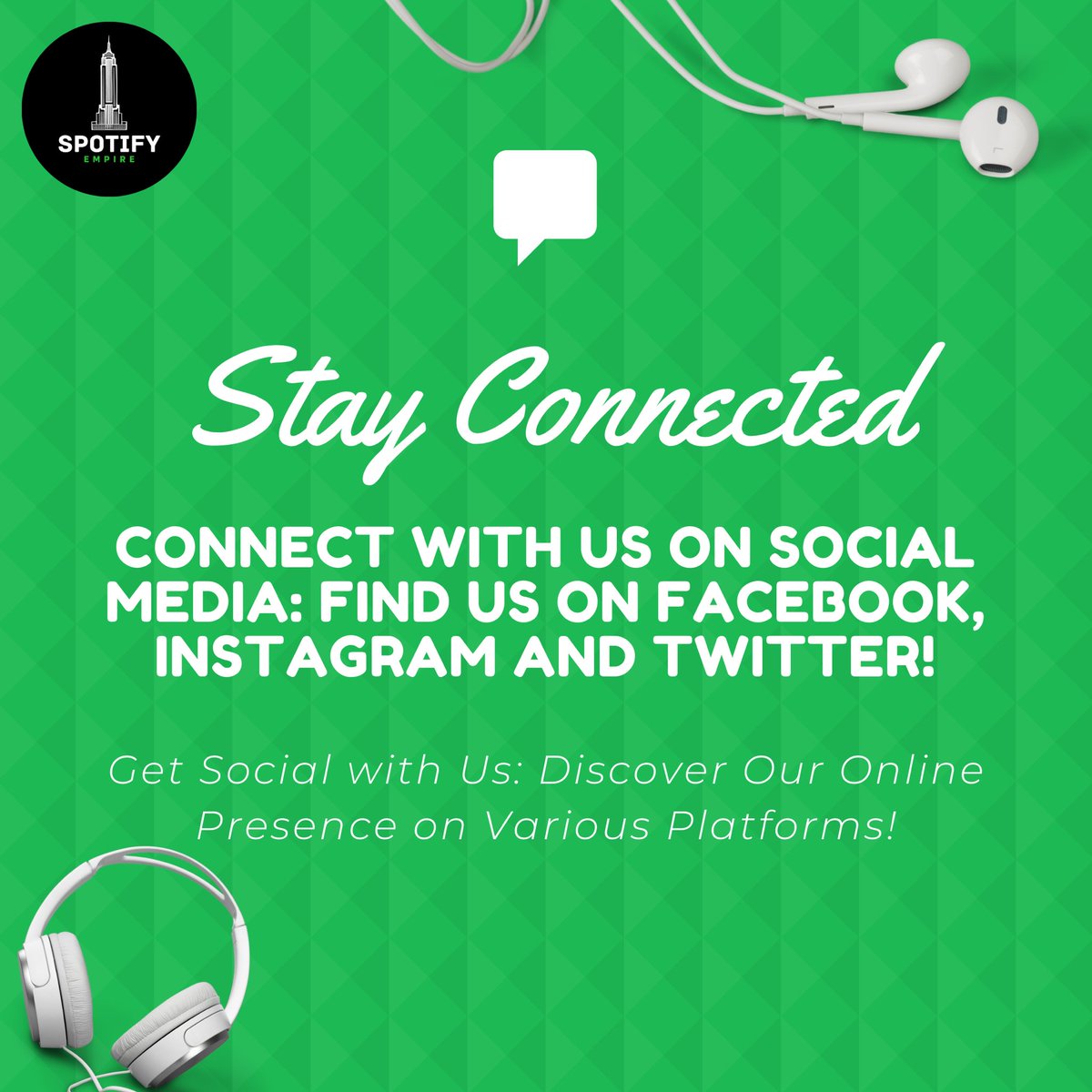 SpotifyEmpiree's tweet photo. 💬 Embrace the power of connection and dive into our vibrant digital ecosystem!

https://t.co/YXcFkGUkaI 
#spotifyempire #spotify https://t.co/PF2K7U8Uw3