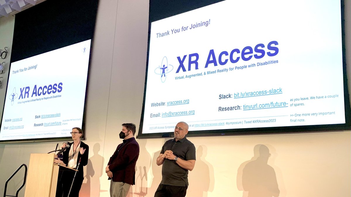 1/ I just posted a 15-part Voices of VR podcast series on XR Accessibility from the recent <a href="/XRAccess/">XR Access</a> Symposium. 
It's like an 8-hour course on XR #a11y covering all of the latest issues.
I'm also launching transcripts for 1200+ episodes!
See thread below for links to each episode