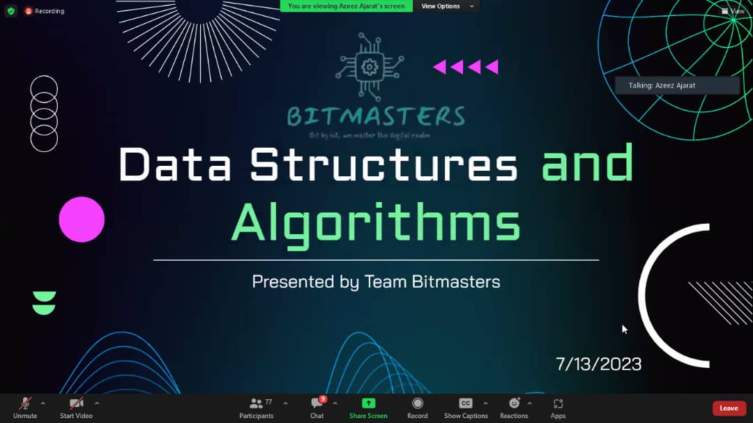 AjaratAzeez's tweet photo. Today was an amazing day @TIIDELab we had presentation on all we've learnt for the past two weeks on Data Structures and Algorithm. The OKS session was also educative. I presented for my team #teambitmasters
Thanks to @TIIDELab @necadotorg (@ITFNigeria ) for the opportunity. https://t.co/lkpZmgWK8K