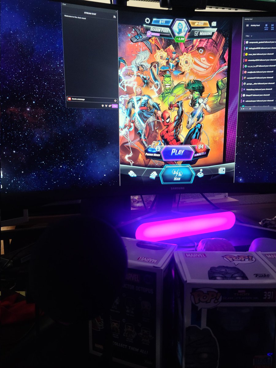 BPuffCollector's tweet photo. Live on Twitch let's get to Snappin! #MarvelSnap #Marvel #cardgame #gaming https://t.co/Z4l4PRJIyG
