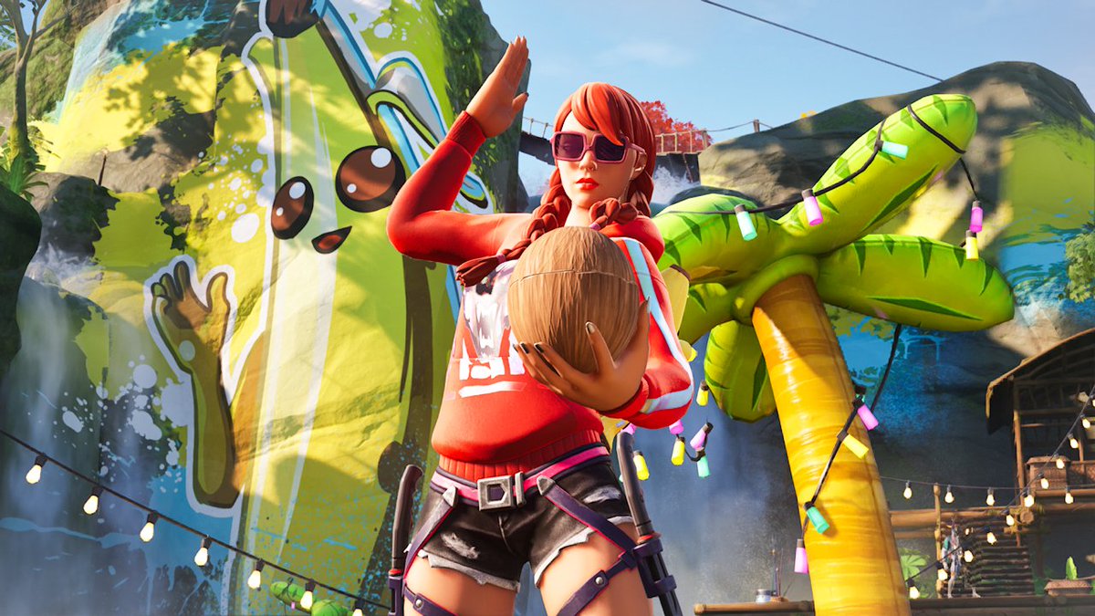 CephThePulpo's tweet photo. Summer is enjoying summer season😎

#Fortnite #Fortography #SummerFable #FortniteArt #Summer #FortniteWILDS https://t.co/lTcCOHwgZj