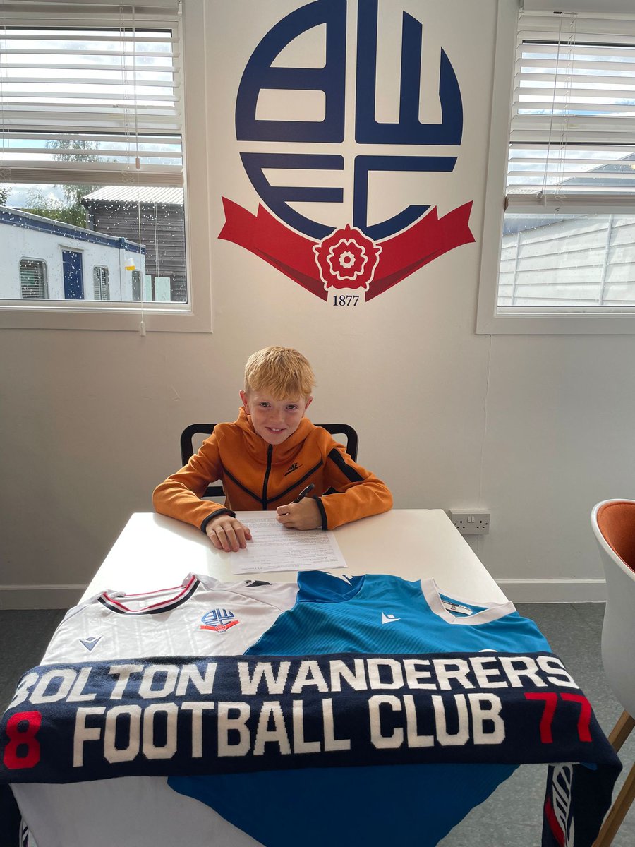 Wishing Charlie Doust all the success in the world on signing for BWFC U9S academy . Charlie has come through the future stars network at Ladybridge FC and played in our under 8s lions team last season.  Congratulations Charlie
