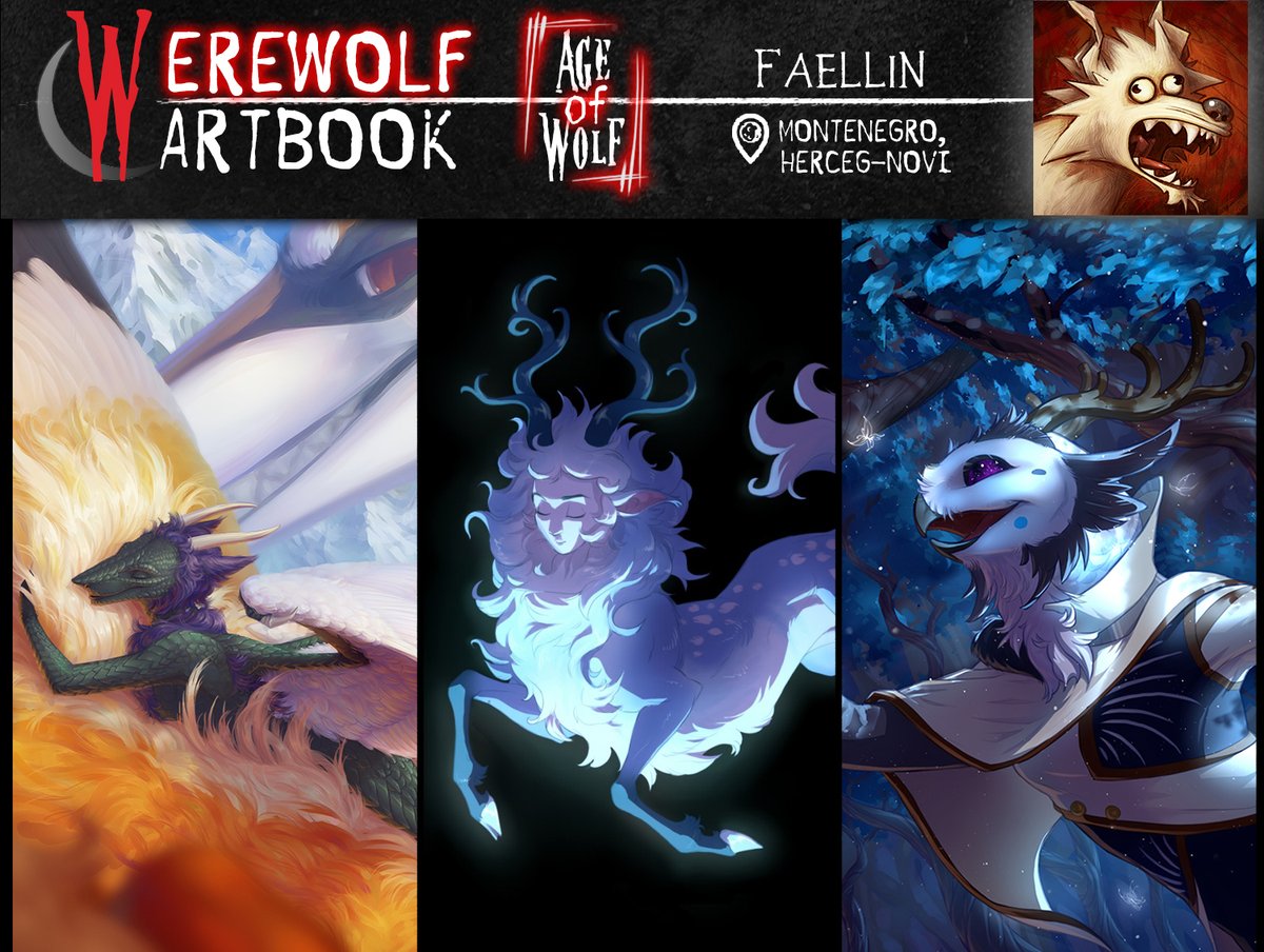 werecalendar's tweet photo. #WereCalendar #Age_Of_Wolf
Our artist introduction continues with one more "mixed" feature!
Kamziik
Gallery: https://t.co/7eK97TdXqs
Faellin
Gallery: https://t.co/Gl1ip04M6P
AshesDrawn
Gallery: https://t.co/NSvsEMrLN5
And FOREYSTER
Gallery: https://t.co/Xc23Bea6rA https://t.co/O7xbqVzh8q