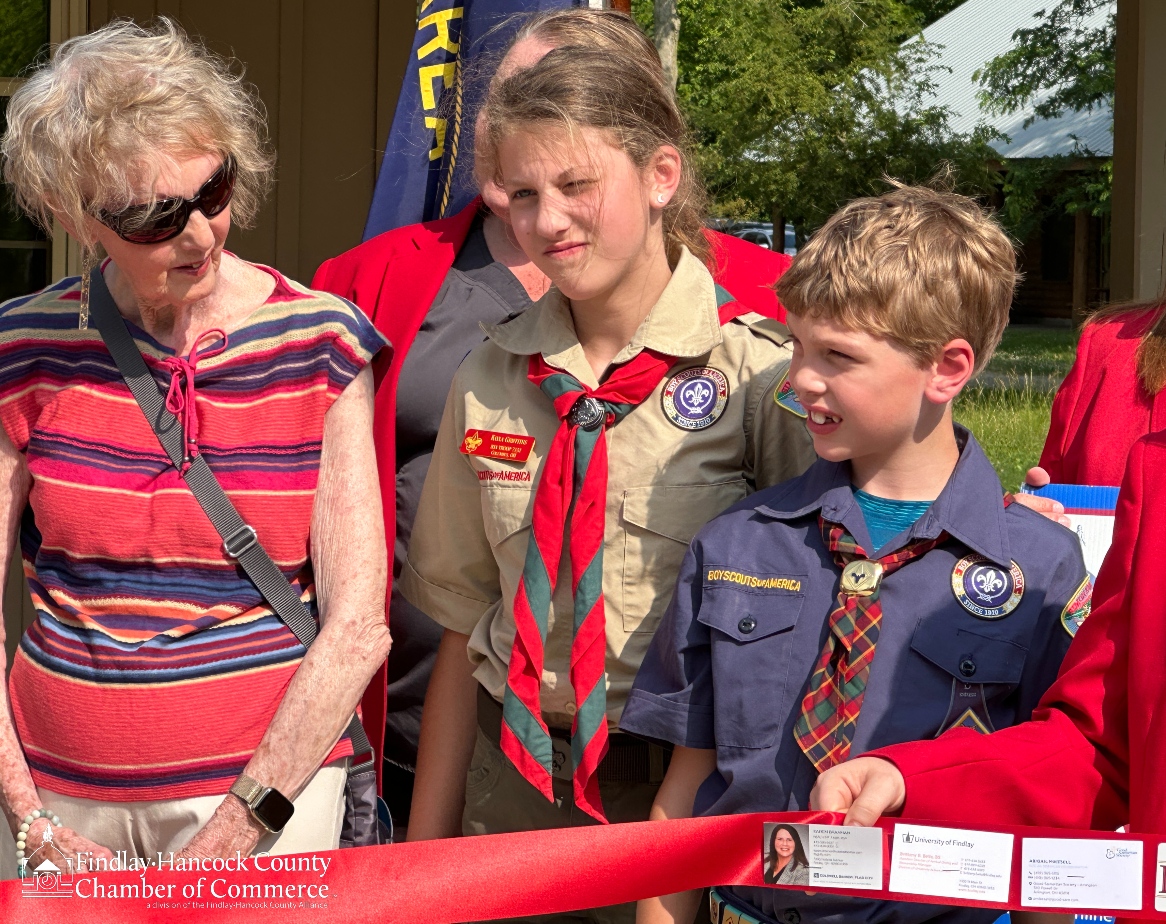 On June 20th we were at Camp Berry with the Boy Scouts of America Black Swamp Council to help celebrate and dedicate the opening of the Yammine Lodge! The lodge serves as a welcome center for campers at Camp Berry as well as the camp's health center.
