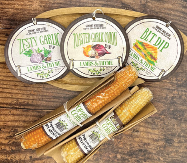 Smart_Retailer's tweet image. 𝗣𝗿𝗼𝗱𝘂𝗰𝘁 𝗼𝗳 𝘁𝗵𝗲 𝗗𝗮𝘆
𝗟𝗮𝗺𝗯𝘀 &amp;amp; 𝗧𝗵𝘆𝗺𝗲
Lambs &amp;amp; Thyme Gourmet Herb Dips, Seasonings &amp;amp; Popcorn Cobs! All-Natural!
rfr.bz/t6f3t2p
 #giftshop #gifts #giftideas #giftstore