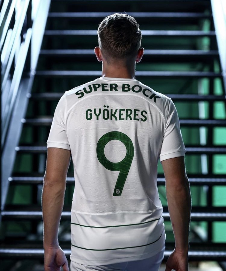 Viktor Gyökeres é o novo camisola 9️⃣ do Sporting CP.