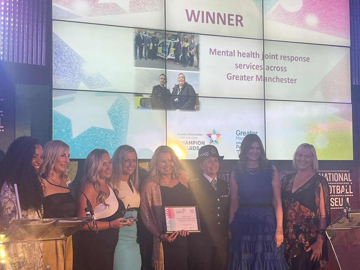 Anthonyhassallnhs (@anthassallnhs) on Twitter photo Oh what a night!!!! 3 out of 3 as the <a href="/PennineCareNHS/">Pennine Care NHS FT</a> Joint Response Vehicle project with <a href="/gmpolice/">Greater Manchester Police</a> & <a href="/GMMH_NHS/">Greater Manchester Mental Health</a> wins the Collaboration Award!!! So proud of the team that made this happen & the impact on our patients. #PennineCarePeople Oh what a night!!!! 3 out of 3 as the <a href="/PennineCareNHS/">Pennine Care NHS FT</a> Joint Response Vehicle project with <a href="/gmpolice/">Greater Manchester Police</a> & <a href="/GMMH_NHS/">Greater Manchester Mental Health</a> wins the Collaboration Award!!! So proud of the team that made this happen & the impact on our patients. #PennineCarePeople