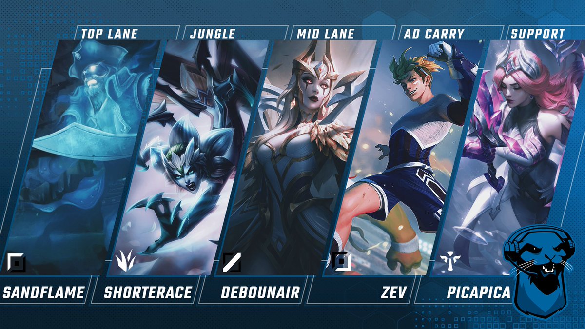Blue Otter (@blueottergg) on Twitter photo Introducing the Blue Otter Summer NACL Open Qualifier 2 Roster!
Top: <a href="/Sandflamelol/">Justin Collin</a>
Jungle: <a href="/ShorterACE/">Ryan</a>
Mid: <a href="/Debounair/">Debounair</a>
ADC: <a href="/zebooboo/">Zachary Lang</a>
Support: <a href="/picapicalol/">PICAPICA</a>
Manager: <a href="/Ben_The_Manager/">Ben Allingham</a>
Head Coach: <a href="/ThinUnclePhil/">ThinUnclePhil</a>
Analysts: <a href="/LoLScales/">LoLScales</a> Introducing the Blue Otter Summer NACL Open Qualifier 2 Roster!
Top: <a href="/Sandflamelol/">Justin Collin</a>
Jungle: <a href="/ShorterACE/">Ryan</a>
Mid: <a href="/Debounair/">Debounair</a>
ADC: <a href="/zebooboo/">Zachary Lang</a>
Support: <a href="/picapicalol/">PICAPICA</a>
Manager: <a href="/Ben_The_Manager/">Ben Allingham</a>
Head Coach: <a href="/ThinUnclePhil/">ThinUnclePhil</a>
Analysts: <a href="/LoLScales/">LoLScales</a>