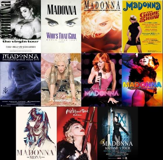 madonnanow_'s tweet photo. Na sua opinião: qual a tour de Madonna, tem a melhor abertura? Diz aí! https://t.co/r51X28oO6g