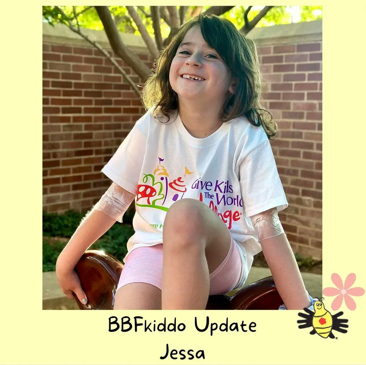 BumbleBeefound's tweet photo. Join us in celebrating awesome things for BBFkiddo #Jessa! Labs came back great, 🙌 she lost another tooth,🦷  AND upon returning from her Wish Trip to Disneyworld, Southwest airlines ✈️  gave her a big shout out that is making it's ways through social media like wildfire! https://t.co/nTRtZAckwq