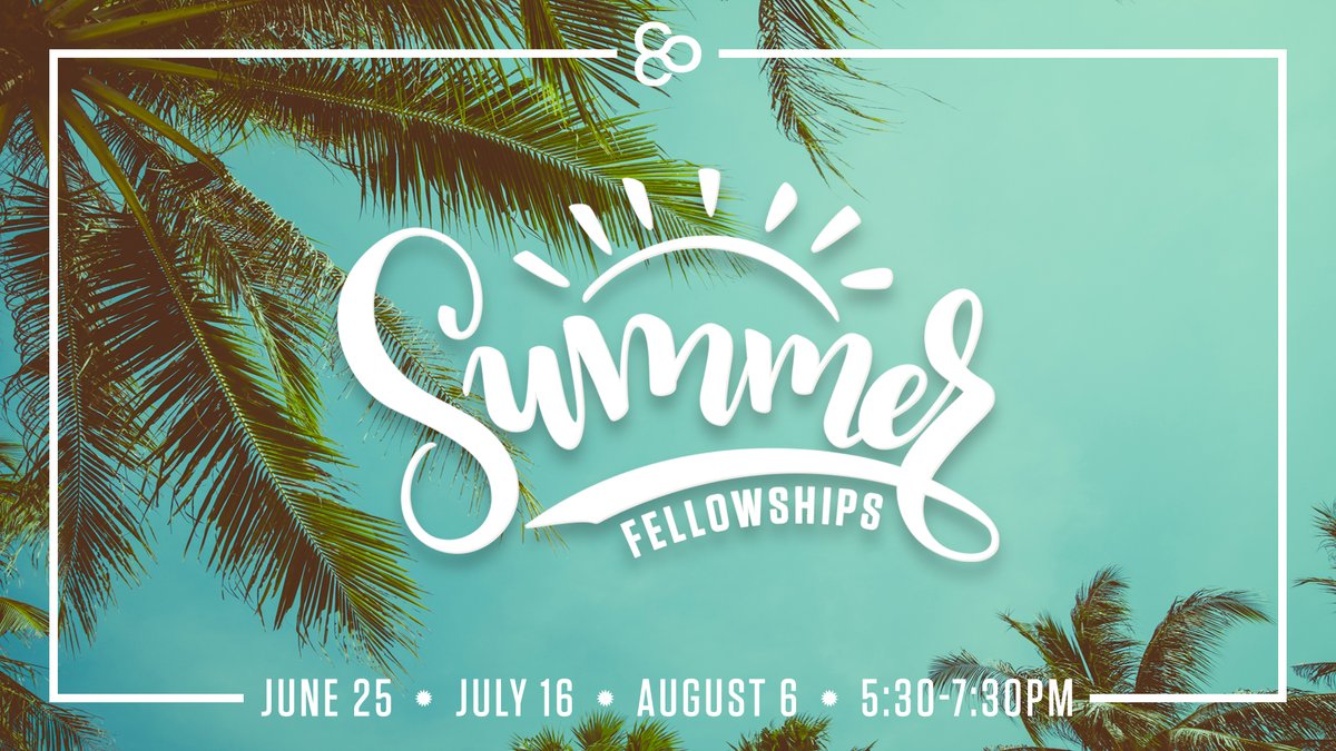 capstonechurch's tweet photo. Join us out back for our next Summer Fellowship this Sunday, July 16 at 5:30PM for pizza, popsicles, games, and water slides. This is an event for all ages! https://t.co/ynJjM4oL6d