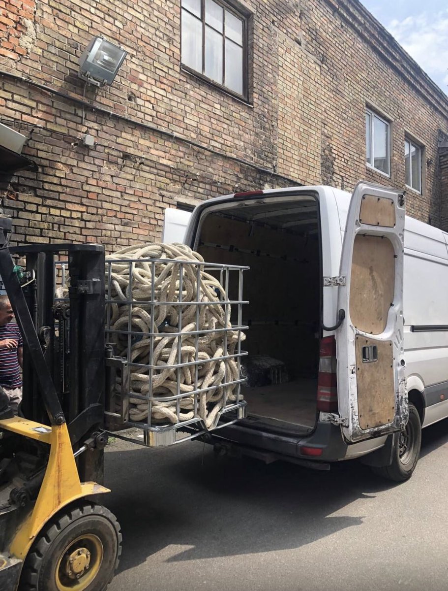 defendukraini's tweet photo. Oops!... I Did It Again!
๐จ๐ฆโค๏ธ๐บ๐ฆ
Our tote of tow ropes
Went to the marines
In Odesa / Odessa
Sister City of Vancouver ๐จ๐ฆ
NOT Kherson
Thanks: Kyiv team
For correcting me!
From Steveston, Richmond
Near Vancouver
Our #ProjectPescatore
fishing ropes
#ProjectEaster container #5 https://t.co/ezuRWxnqoo