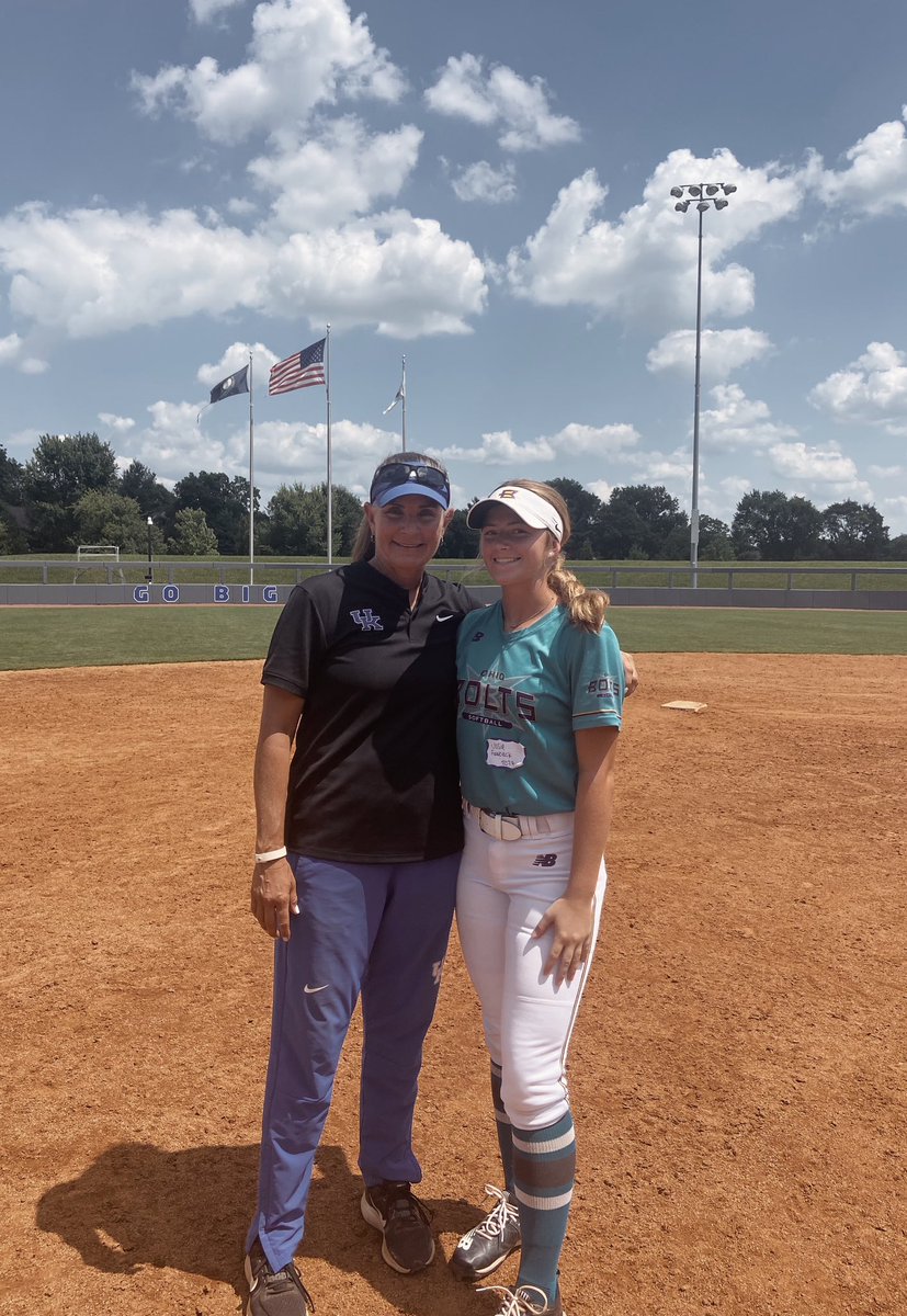 Josie Feebeck (@josiefeebeck24) on Twitter photo I had a great time <a href="/UKsoftball/">Kentucky Softball</a> camp. I focused on OF drills, listened to helpful feedback and met tons of amazing softball players! Can't wait to go back. <a href="/OhioTbolts2027/">Ohio Thunderbolts 2027~Williamson</a> <a href="/UKCoachLawson/">Rachel Lawson</a> <a href="/LegacyLegendsS1/">Legacy & Legends Softball</a> <a href="/ExtraInningSB/">EXTRA INNING SOFTBALL</a> I had a great time <a href="/UKsoftball/">Kentucky Softball</a> camp. I focused on OF drills, listened to helpful feedback and met tons of amazing softball players! Can't wait to go back. <a href="/OhioTbolts2027/">Ohio Thunderbolts 2027~Williamson</a> <a href="/UKCoachLawson/">Rachel Lawson</a> <a href="/LegacyLegendsS1/">Legacy & Legends Softball</a> <a href="/ExtraInningSB/">EXTRA INNING SOFTBALL</a>