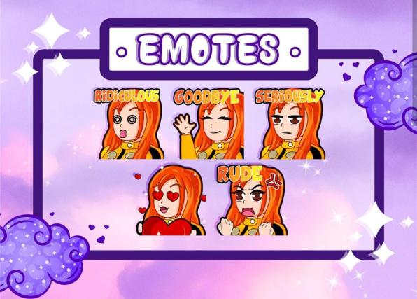 Stella_GFX__'s tweet photo. Wow 
Check this new cool Emotes 
#commissions #commissionart #emotes #emoteartist #emotesmaker #cuteemotes #cuteEmotes https://t.co/W8AJmBhIkz