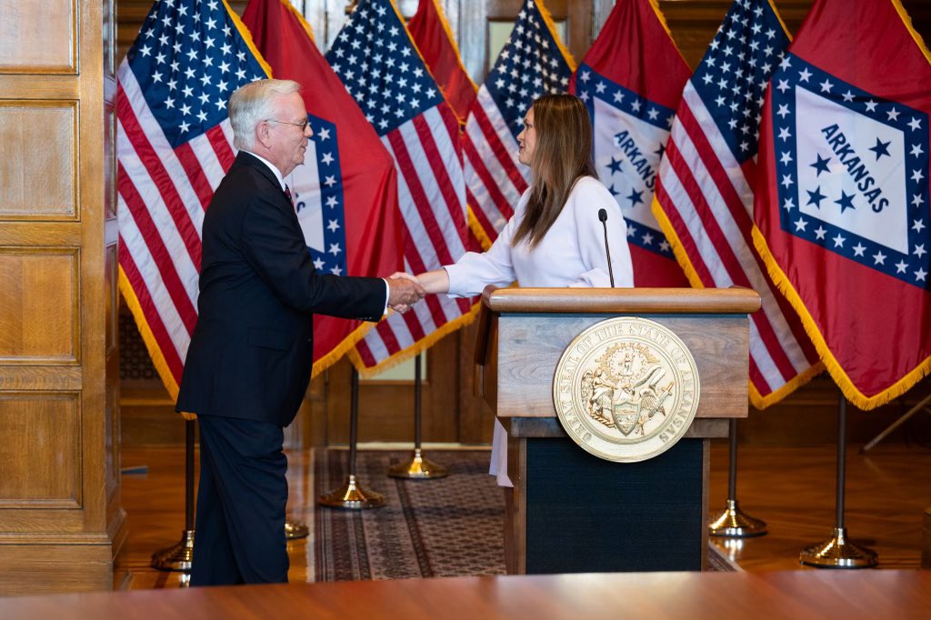 Sarah Huckabee Sanders on Twitter "Today, I announced my first