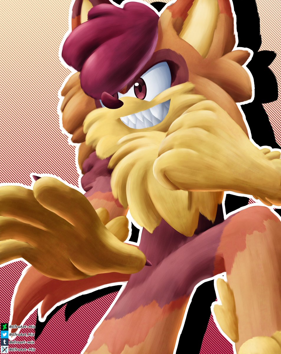 EfraArt_Mix's tweet photo. We are almost halfway through the month and the Art Fight. Now it's time for a Friendly fire on SooKrass and her doggy Afton : D
#ArtFight #ArtFight2023 #TeamWerewolf #WerewolfTeam #FriendlyFire #SonicFCs #SonicOCs #SonicFanCharacters #DigitaArt #Lineless https://t.co/dUihafjoLS