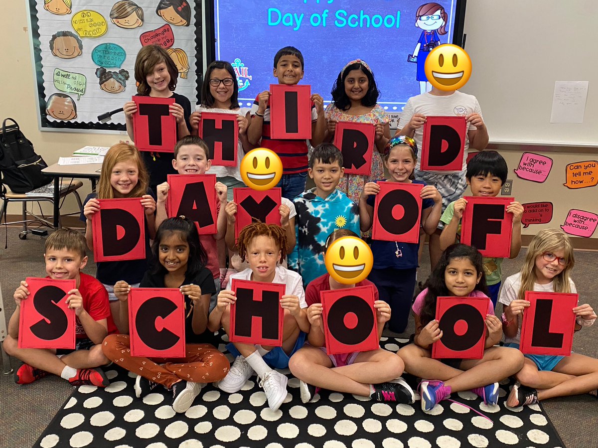 Happy THIRD say of school, my Knappers! 🥰 #LetsDoThis