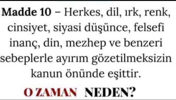 Anayasanın 10. Maddesinde herkes eşit ise o zaman 2000 sonrasının KADEME HAKKIDIR.  #2000LerMüjdeBekliyor #2000LereAdilKademe #2000LerTorbaYasaya                     <a href="/RTErdogan/">Recep Tayyip Erdoğan</a> <a href="/isikhanvedat/">Prof. Dr. Vedat Işıkhan</a> @ErbakanFatih