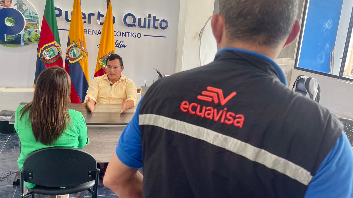 Agradezco al canal <a href="/ecuavisa/">Ecuavisa</a> por visitarnos en nuestro GADMPQ y ayudarnos a levantar nuestra voz como pueblo 🙌🏻 Puerto Quito necesita de manera urgente el puente sobre río blanco. <a href="/EcuavisaInforma/">Ecuavisa Noticias</a>