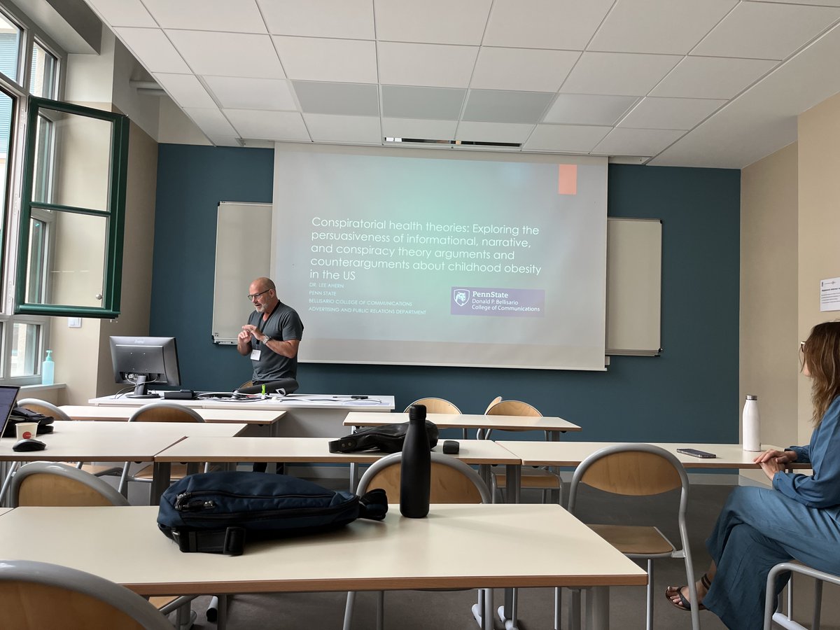 PSUCOMMGradEd's tweet image. More @PSUBellisario-ians at #IAMCR2023 #IAMCR23.  Faculty Martin Marinos, Patrick Lee Plaisance, Lee Ahern, &amp;amp; @connolly_ahern; PhD student Triwik Kurniasari; Page Scholar @EmelOzdoraAksak.