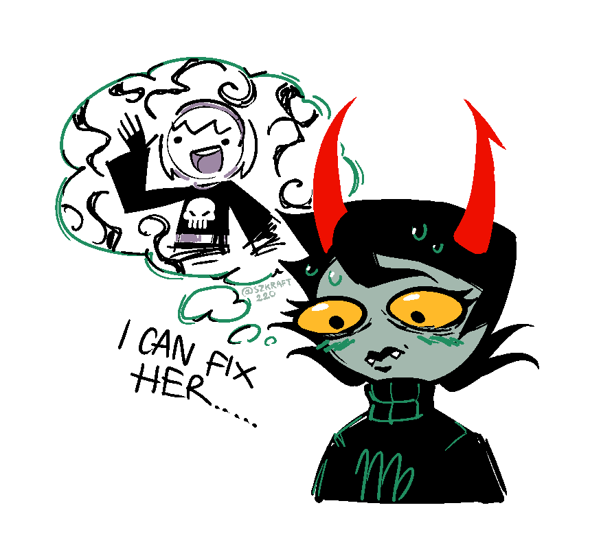 just some #homestuck doodles

#HOM3STUCK