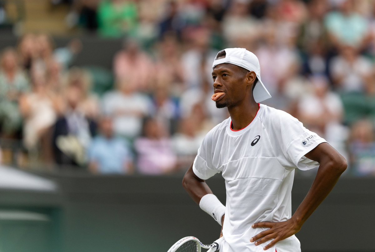 chris_eubanks96's tweet photo. Dear @wimbledon,

Thank you for allowing to fulfill my childhood dream. Thank you to all the family, friends, and fans who reached out and showed support. Wimby 2023 will always have a special place in my heart 🫶🏾💚💜 https://t.co/3xG5a38F8m
