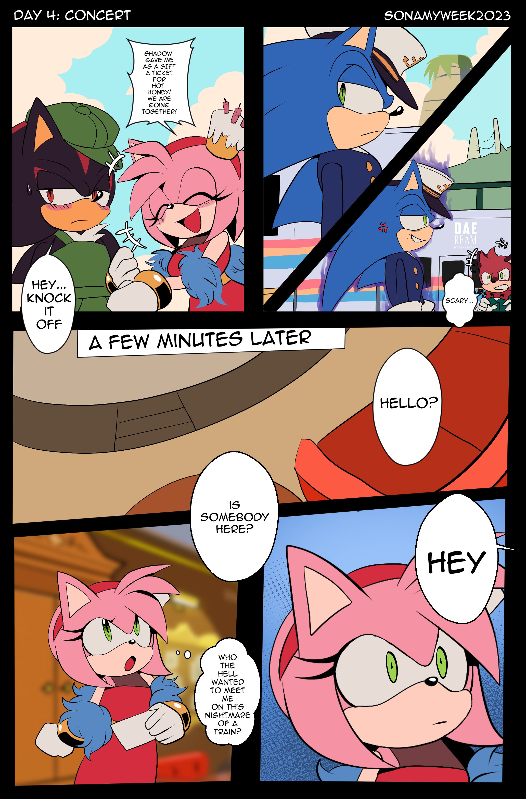 It's Show Time ☆ !! — sonamy commission for Andrew on Twitter :D