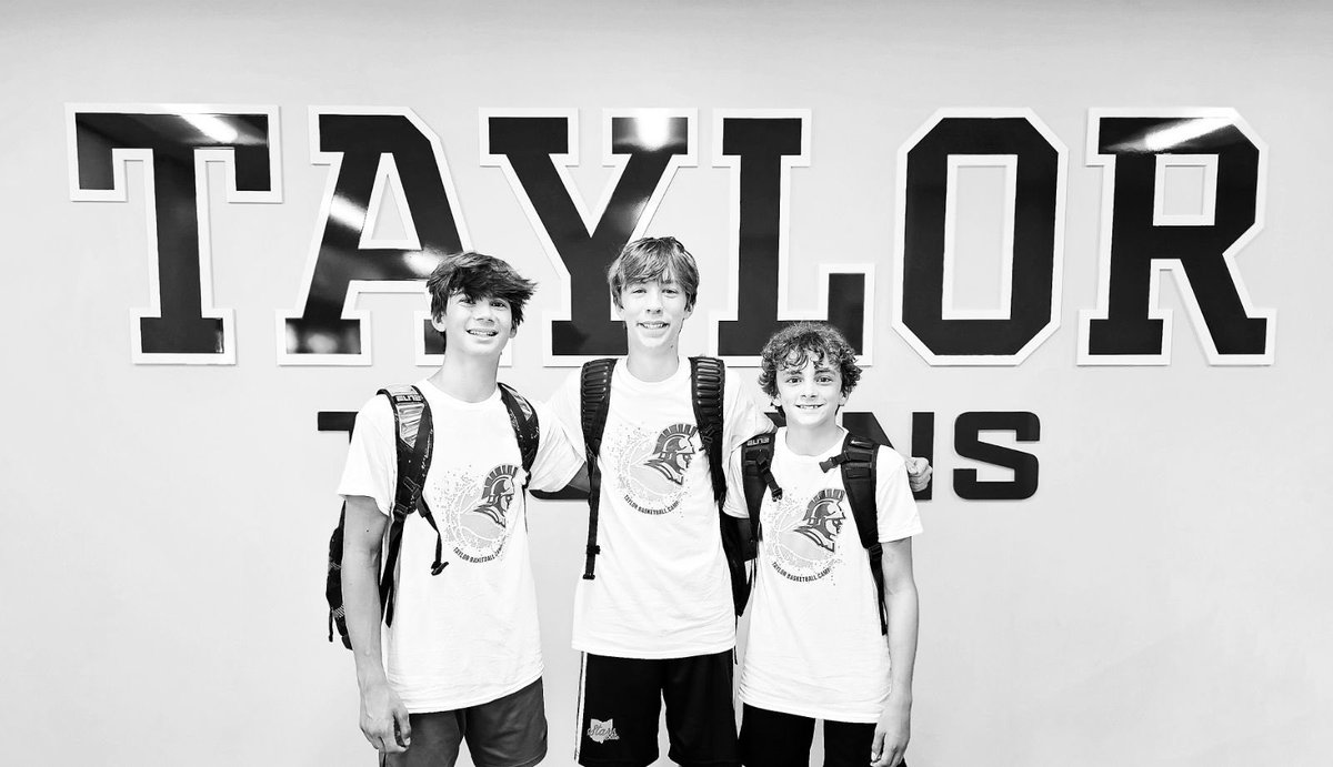 Great to see some of our guys working on their game this week at <a href="/taylor_hoops/">Taylor Men’s Basketball</a> camp!