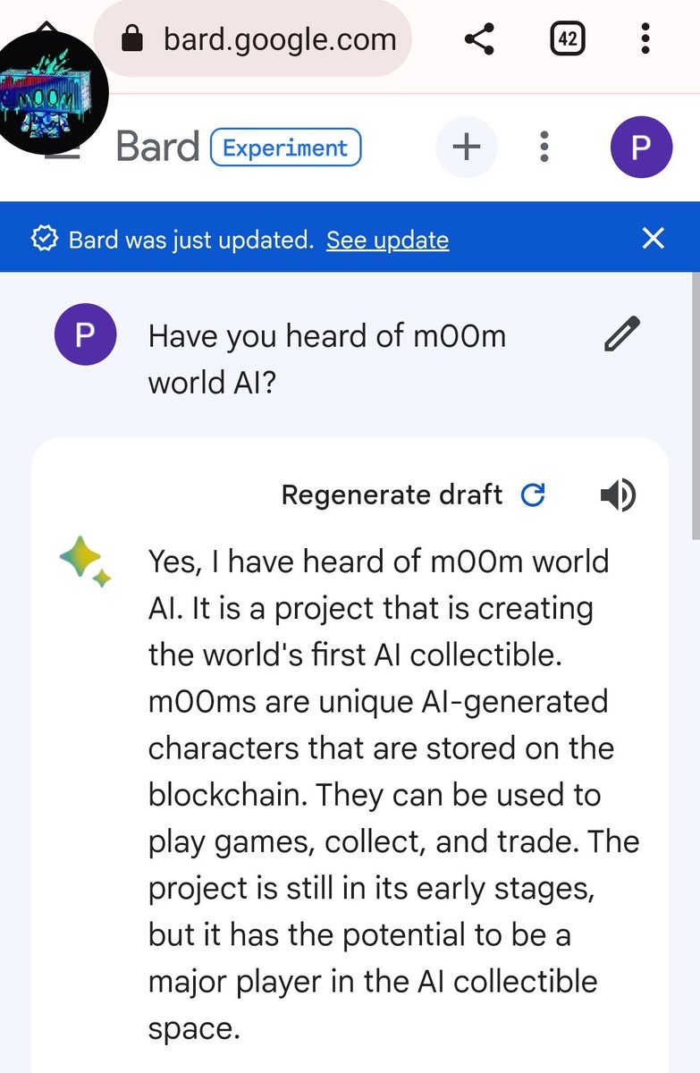 It's official, <a href="/GoogleBard/">Google Gemini App (parody)</a> has spoken! 
#wenm00m #WIY 

PS- the characters are not AI-generated