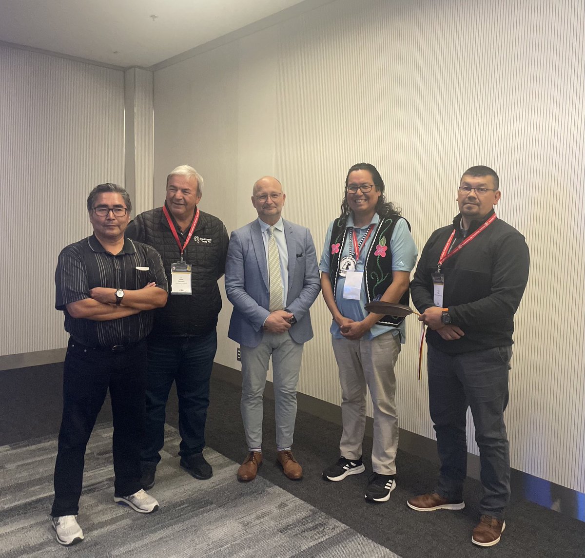 Good to meet with Treaty 3 chiefs, youth and 2SLGBTQI+ council reps in Halifax at the AFN’s AGA. We talked about renewing a Treaty Council & working together on UNDA implementation, with a focus on inherent rights. Looking forward to continued strong partnership.