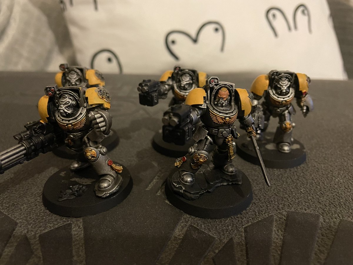 richchil88's tweet photo. Pretty pleased with my progress so far! Didn’t think I’d get this much done! #warhammer40k #new40k #warhammercommunity #gamesworkshop #hobby #40k #warmongers #warmaidens #silverTemplar #Spacemarine @warhammer https://t.co/lWiYksyaNN