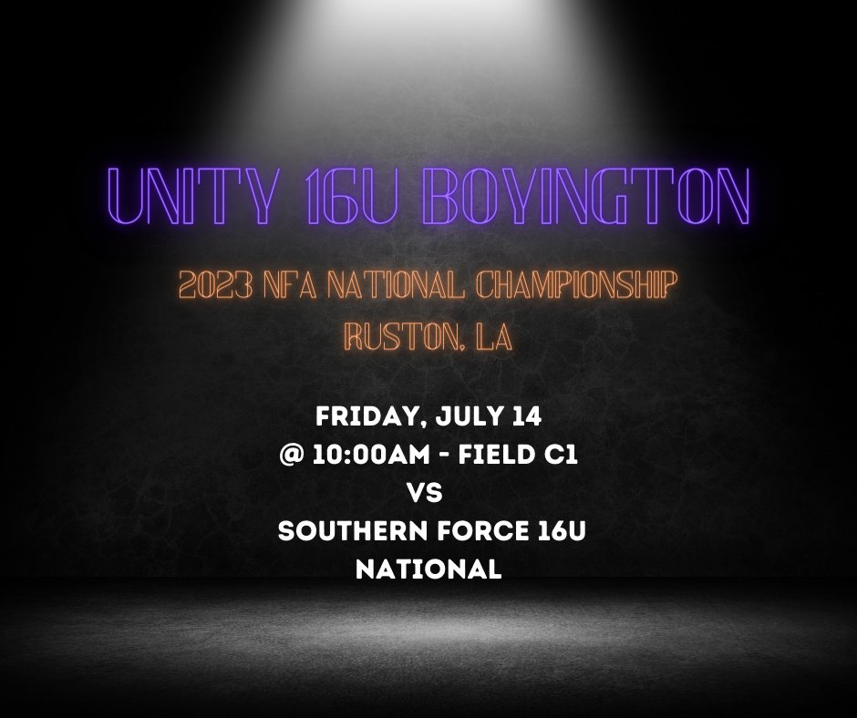 UnityBoyington's tweet photo. Another chance to see your Unity gals at the NFA Nationals this week in Ruston, LA! @NFAsoftball @LyonScotsSB @NSR_Softball @ABU_Softball https://t.co/QRIeYG8QHM