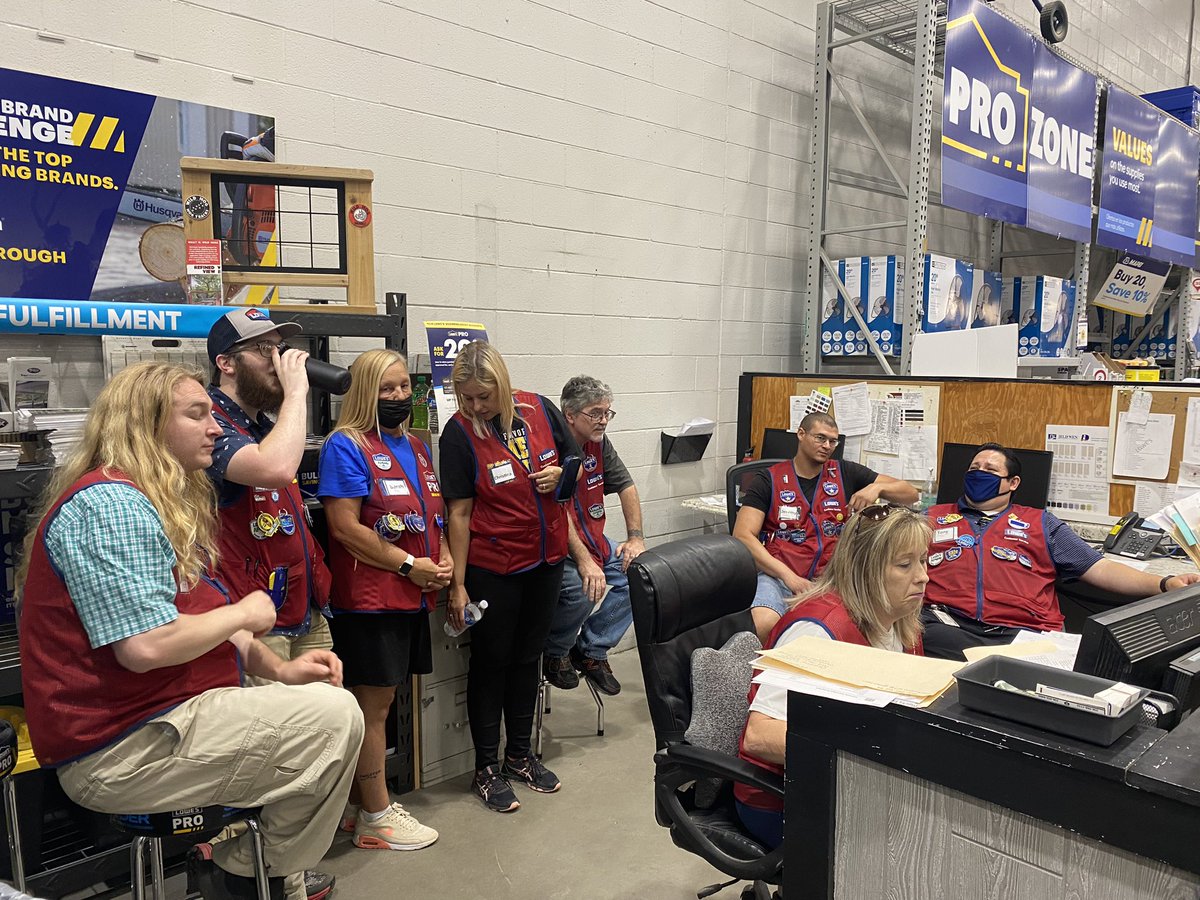 Lowe’s store 701 (Hometown Store) When Pro Rally and Specialty Spotlight join forces! Great attendance yesterday! Team work makes the dream work! 
#theprorally 
#lowespro 
#lowes
<a href="/PandoraHodges70/">Pandora Hodges</a>
