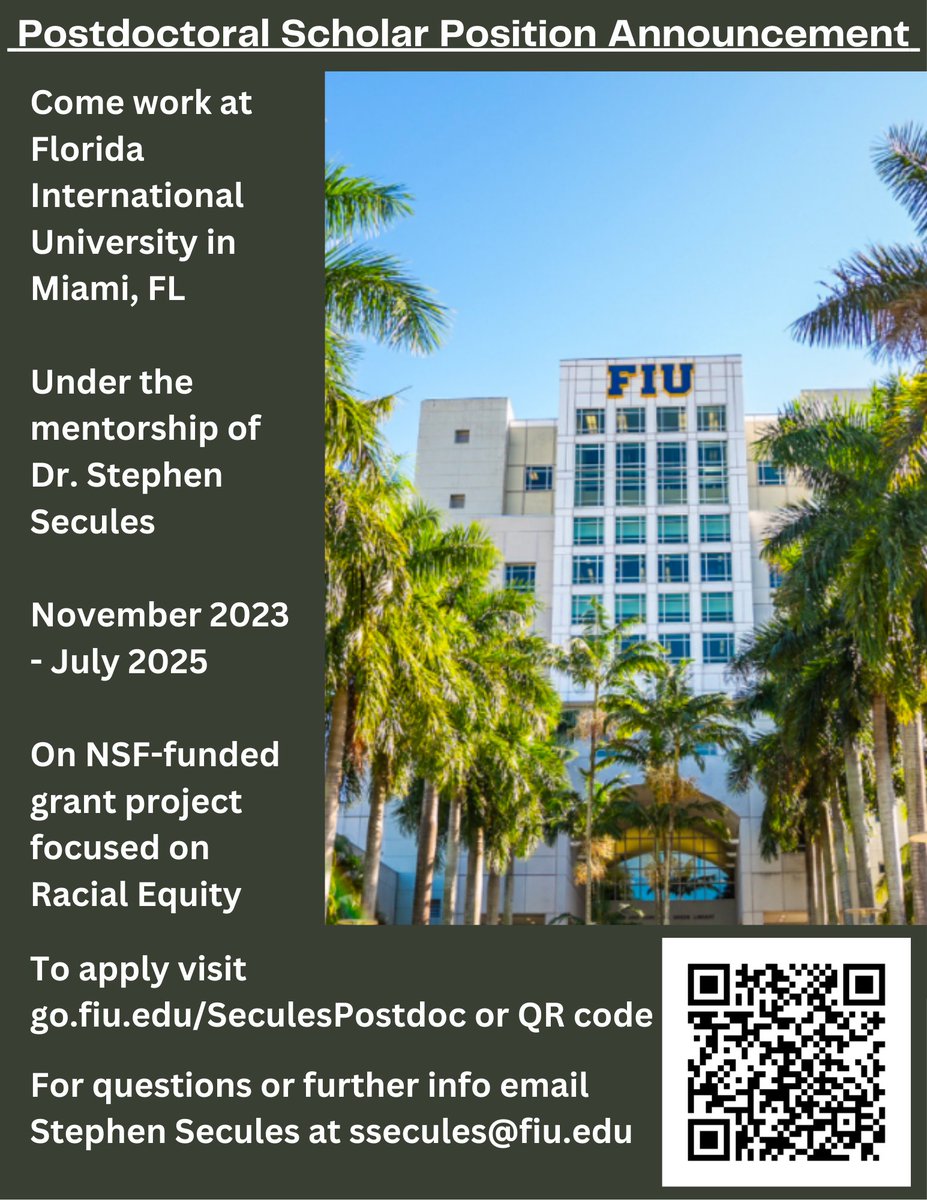 Come work with me / retweet / tell your friends!