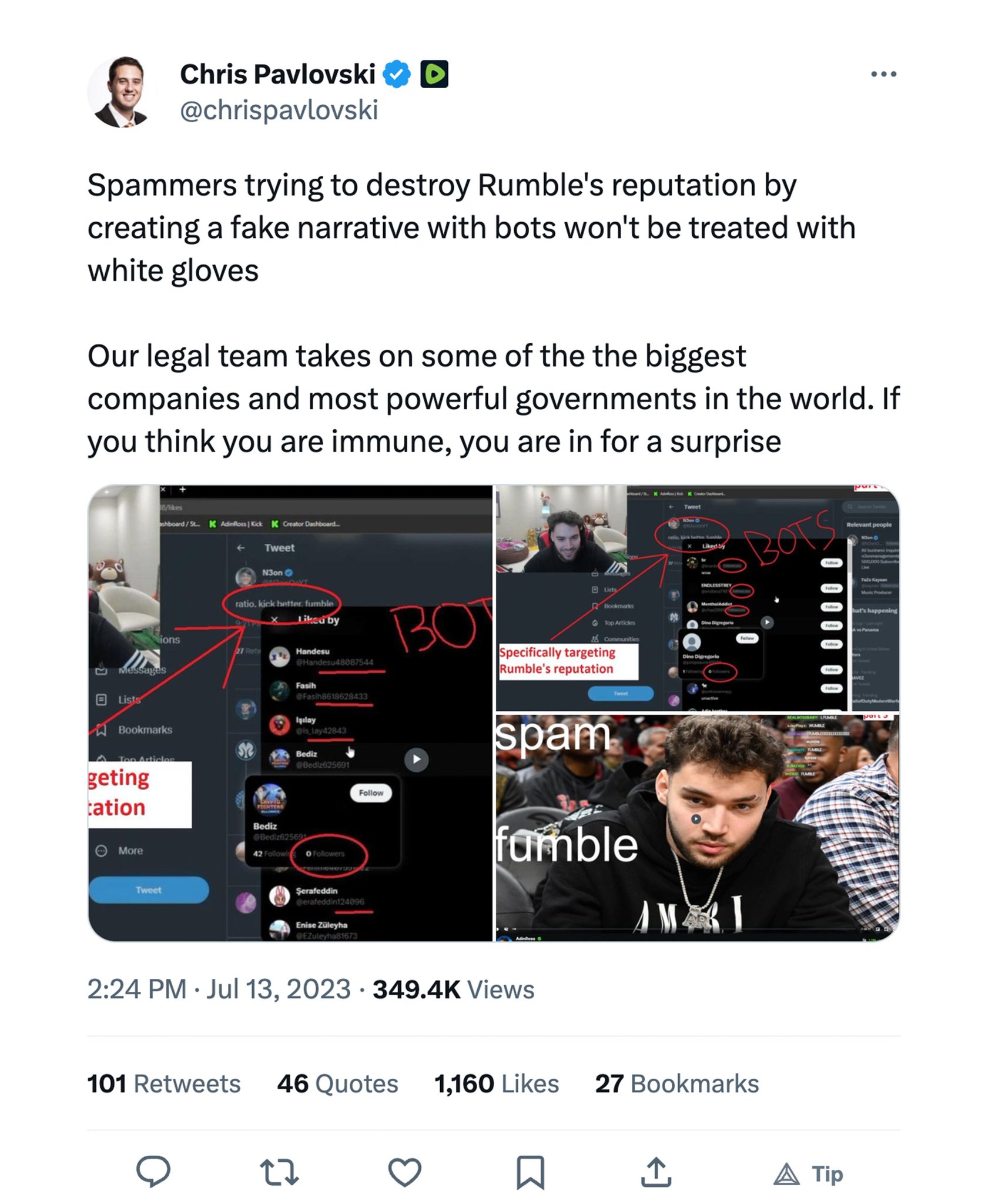 Rumble Ceo - pds9cjx