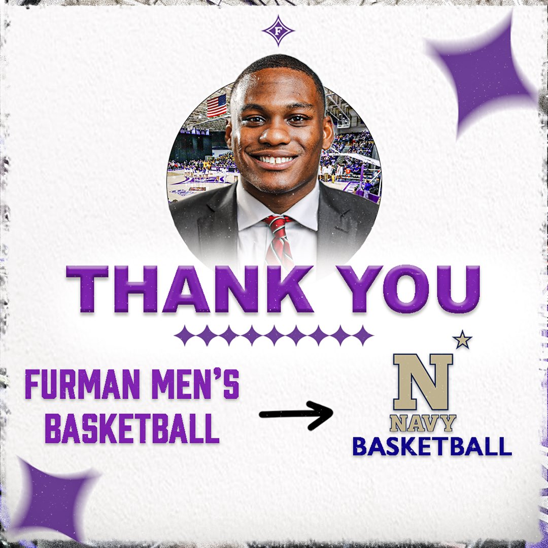 FurmanMBB's tweet photo. We are saying thank you and congratulations to Jordan Lyons who has accepted an assistant coaching position at Navy Men’s Basketball. We are grateful for the time Jordan spent at Furman and we are wishing him the best of luck in his new role! 

#AllDIN // #BetterTogether https://t.co/wW22SchMxO
