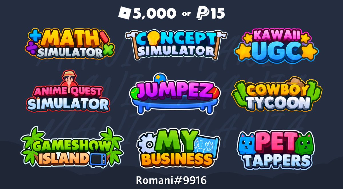 1ValidTide's tweet photo. ❗2023 Commission sheet❗

✉️Contact me on discord: Romani#9916

📌Portfolio: https://t.co/DhORxos9D7

Likes❤️and retweets are appreciated🔃.
#ROBLOXDev #RobloxGFX #robloxart #RobloxLogos #RobloxUGC https://t.co/exDevAbVs2